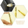 thumbnail image 4 of ITSELFER 4pcs 6.5mm Male to 3.5mm Female Audio Adapter Audio Jack Adapter for Speaker Headphone Guitar, 4 of 5