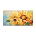 thumbnail image 4 of Sunflower Acrylic Painting Contemporary Blossom Canvas Wall Art for Home Decor Ready-to-Hang, 4 of 13