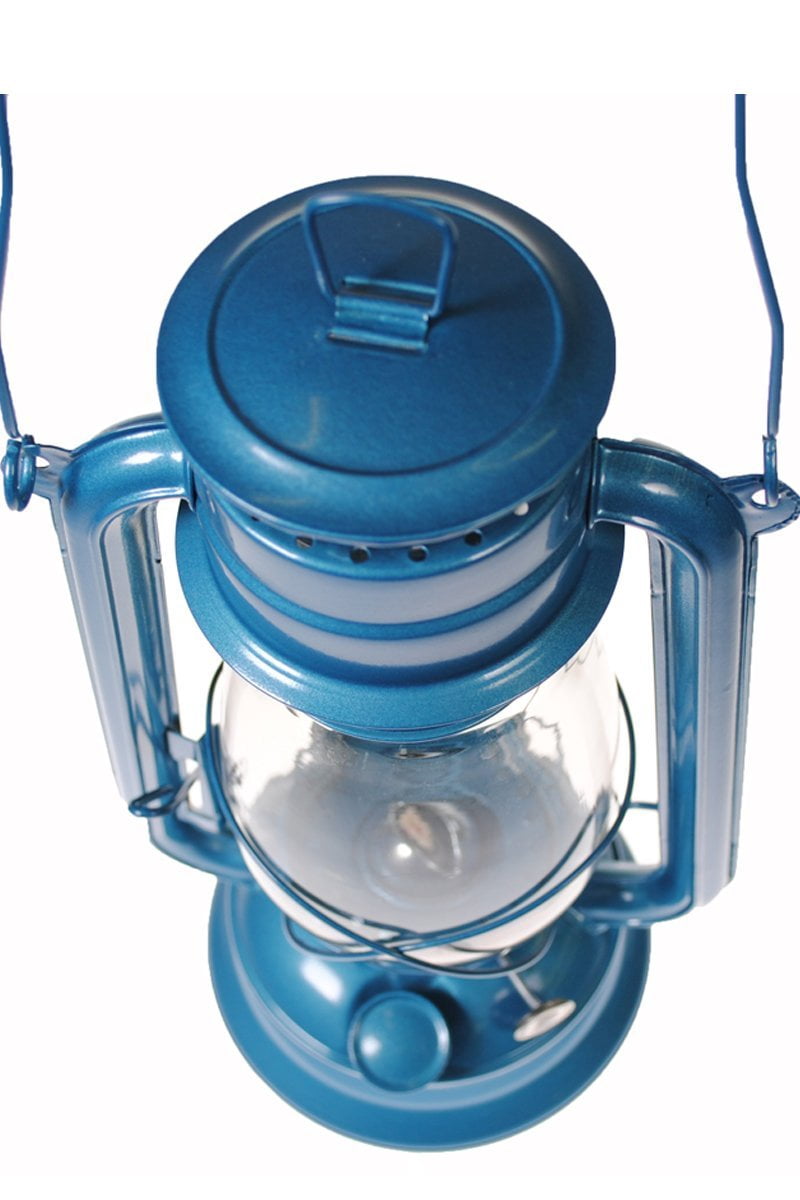 OMNI Hurricane 12" Kerosene Oil Hanging Lantern, Blue 12