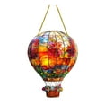 thumbnail image 2 of Atrapasueños de globo aerostático 2D plano acrílico colorido para colgar en , decoración para pared, dormitorio, regalo para mamá y abuela., 2 of 8