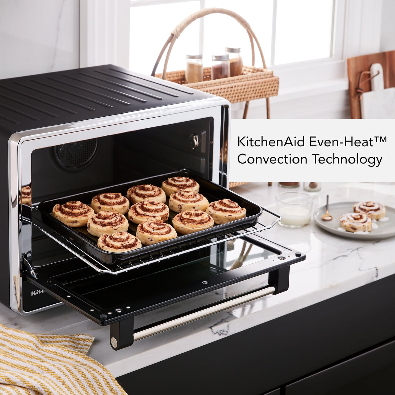 KitchenAid Dual Convection Countertop Oven with Air Kuwait Ubuy