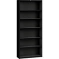 thumbnail image 2 of HON HS82ABC.P 34.5 in. x 12.63 in. x 81.13 in. 6-Shelf Metal Bookcase - Black, 2 of 5