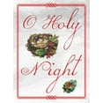 thumbnail image 2 of Lewis, Sheldon 19x24 White Modern Wood Framed Museum Art Print Titled - O Holy Night, 2 of 4