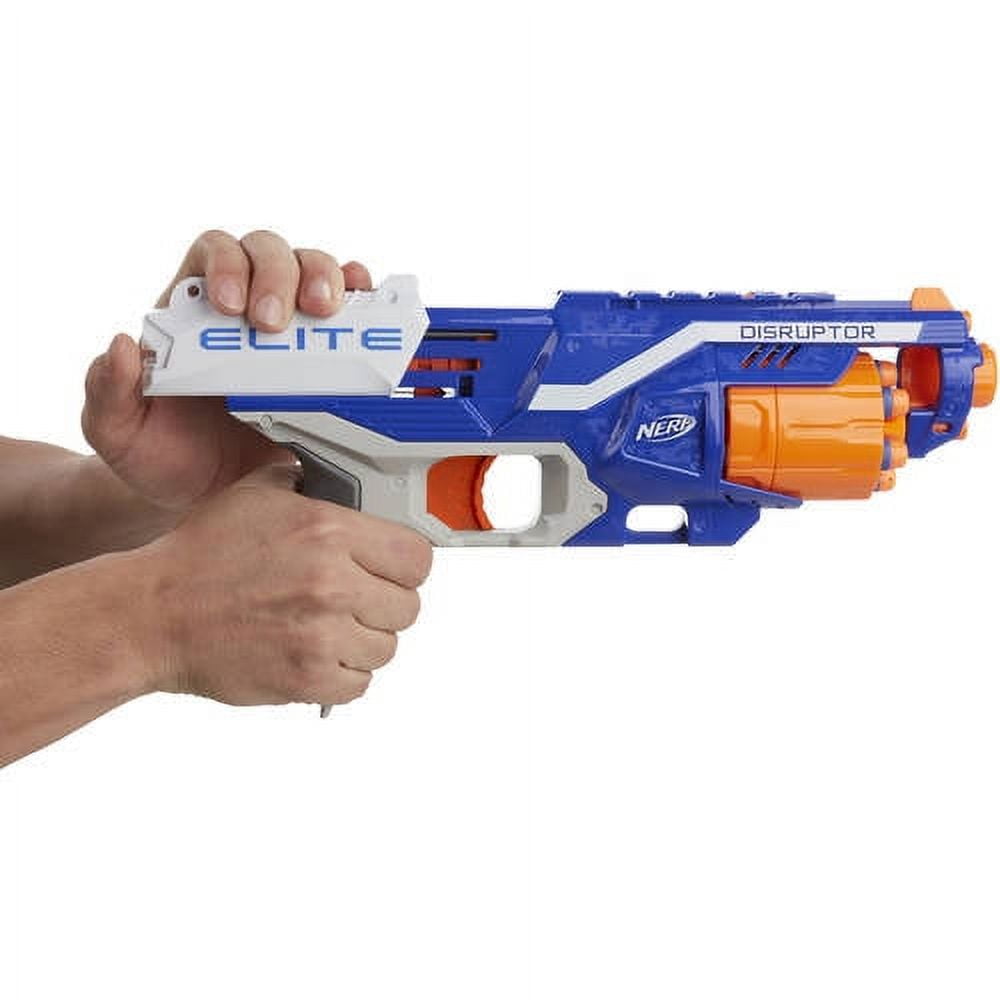 Nerf N-Strike Elite Disruptor Blaster 90ft 6-Dart Rotating Drum Hasbro Toy B9837