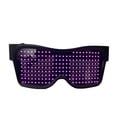 thumbnail image 4 of Electronic Bluetooth-compatible Luminous Glasses with LED Light Birthday Party Club Props, 4 of 6