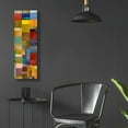 thumbnail image 6 of Epic Art 'Color Panels with Water and Waves' by Michelle Calkins, Acrylic Glass Wall Art, 12"x36", 6 of 8