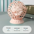 thumbnail image 5 of Qholemyo USB Rechargeable Mini Handheld Fan Powerful Portable Cooling Fan For Women Girls Indoor Outdoor, 5 of 7