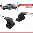 thumbnail image 3 of Compatible with BMW 3 Series (E90) 2006-2011 ACE-3 Car Roof Rack Cross Bar Grey Aluminium 2 Bars, 3 of 7