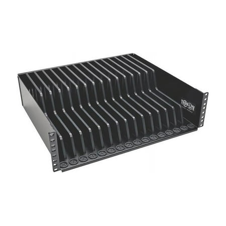 UPC: 0037332188748 | Tripp Lite 3U Rack-Mount Configurable Storage Shelf for Personal Electronics