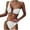White, variant on TMOYZQ 2 Piece Bikini Sets for Women, One Shoulder O-Ring Bikini Top Swimsuits with Side Tie Bikini Bottom High Cut Bathing Suits Swimwear