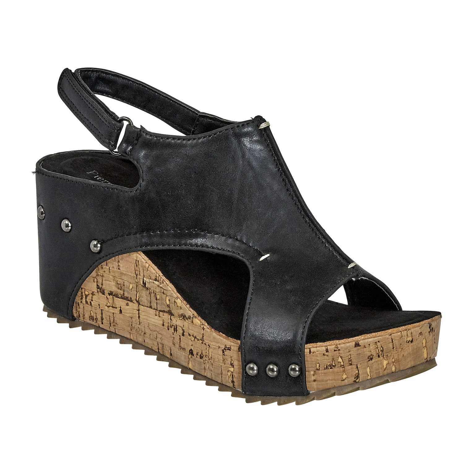 Pierre Dumas - Pierre Dumas Giselle-1 Women's Slingback Open Toe Platform Wedge Sandals 