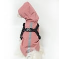 thumbnail image 1 of Chubasquero para perros LIUYMXG Con arnés impermeable para perros pequeños, 1 of 5