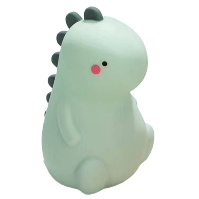 linda luz nocturna de silicona que cambia de color con sensor táctil, lámpara LED recargable portátil para la habitación de los niños, regalos de dinosaurio para niños y niñas XianweiShao 9024715117618