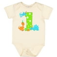 thumbnail image 3 of Inktastic Dinosaur First Birthday Party Boys or Girls Baby Bodysuit, 3 of 5