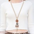 thumbnail image 2 of Tkrady 2024 Teacher Lanyard with ID Holder, Fashion Wood Beaded Lanyard for Key, for Women, 7 Styles, 2 of 6
