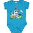 thumbnail image 3 of Inktastic Easter Bilby with Eggs and Flowers Boys or Girls Baby Bodysuit, 3 of 5