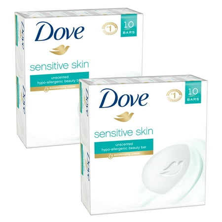 Dove Beauty Bar Sensitive Skin 4 oz, 20 bar