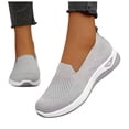 thumbnail image 6 of YLYL Women Orthopedic Woven Sneakers Breathable Soft Casual Slip on Arch Support Diabetic Foam Shoes, 6 of 6