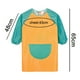 thumbnail image 5 of Delantal de pintura impermeable unisex para niños y niñas, con bolsillos, manga larga y sin mangas, de 6 a 9 años, 5 of 8