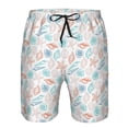 thumbnail image 4 of Kdxio Colorful Seashells1 Pattern Mens Casual Shorts - Drawstring Summer Beach Sports Shorts for Men, 4 of 9