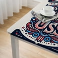 thumbnail image 4 of nygtbtfer Tablecloth, Fitted Table Cover with Elastic for Tables, Rustic Table Cloth Outdoor Indoor Dinning Party Tablecloths White, 4 of 7