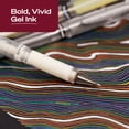 thumbnail image 2 of uniball™ Gel Impact Pen, Bold Point, 1.0 mm, Assorted Metallic Ink, 3 Count, 2 of 10