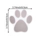 thumbnail image 5 of 20 Piezas Pegatinas Antideslizantes para Bañera Adhesivos con Estampado de Patas para Baño Antideslizantes Tracción a Bañeras Pegatinas para Bañera Calcomanías Adhesivas Apliques Antideslizantes Xemadio 2034872-1, 5 of 9