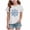 White, variant on Xyant Boys Girls Christmas Shirts Snowflake Print T-Shirts Funny Kids Toddler Holiday Short Sleeve Xmas Graphic Tees Top, Size 9-10 Years