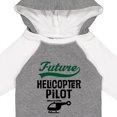 thumbnail image 4 of Inktastic Future Helicopter Pilot Boys or Girls Long Sleeve Baby Bodysuit, 4 of 5