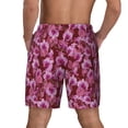 thumbnail image 4 of Goofa Orchids Flowers Printed Men's Swim Trunks Board Shorts Quick Dry Mens Swimming Trunks with Compression Liner,Breathable Fit Hawaii Beach Shorts-X-Large, 4 of 9
