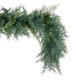 thumbnail image 3 of Vickerman 6' X 14" Artificial Mixed Fern Cedar Doublesided Garland, 3 of 4