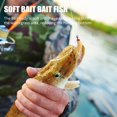 thumbnail image 3 of 100Pcs Fishing Lure Baits for Bass Trout Fishing Artificial Baits Fishing Accessory, 3 of 8