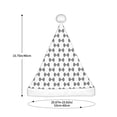 thumbnail image 3 of Salouo Signal Icon for Adult Christmas Hat Xmas Holiday Hat Santa Hat for Women & Men Festive Headwear Accessories Fit for Christmas/ New Year/Holiday/Party,1PC, 3 of 6