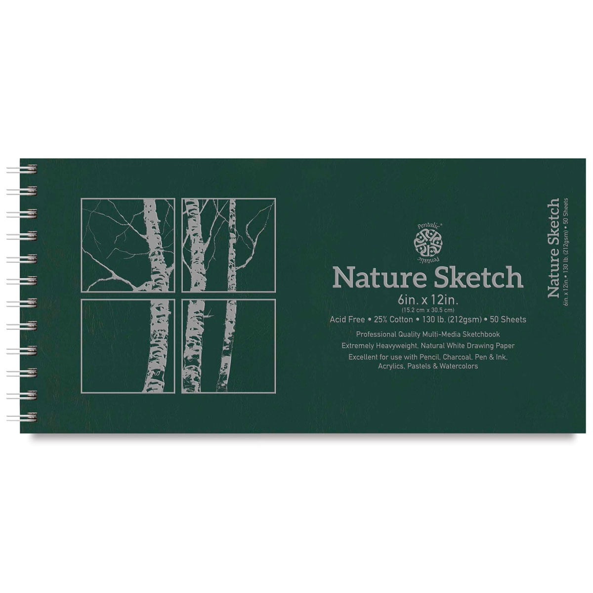 Sketch Book and Drawing Pencils Set - Pentalic