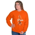 thumbnail image 3 of Paris Eiffel Tower French Parisian Women Plus Size Crewneck Sweatshirt Brisco Brands 4X, 3 of 4