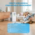 thumbnail image 5 of 2025 Summer New Portable Air Conditioner 8000 BTU, 4-in-1 Portable AC with Fan, Dehumidifier & Sleep Mode, Portable Floor AC Units for Room Cooling Up to 350sq.ft, 5 of 7