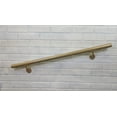 thumbnail image 3 of Aluminum Handrail Direct OHR Handrail Section with Mounts (5' Length,Clay) USA Made, 3 of 5