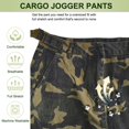 thumbnail image 6 of Women's Camo Cargo Pants High Waist Sweatpants Wide Leg Jogger Pants Work Pants, 6 of 7