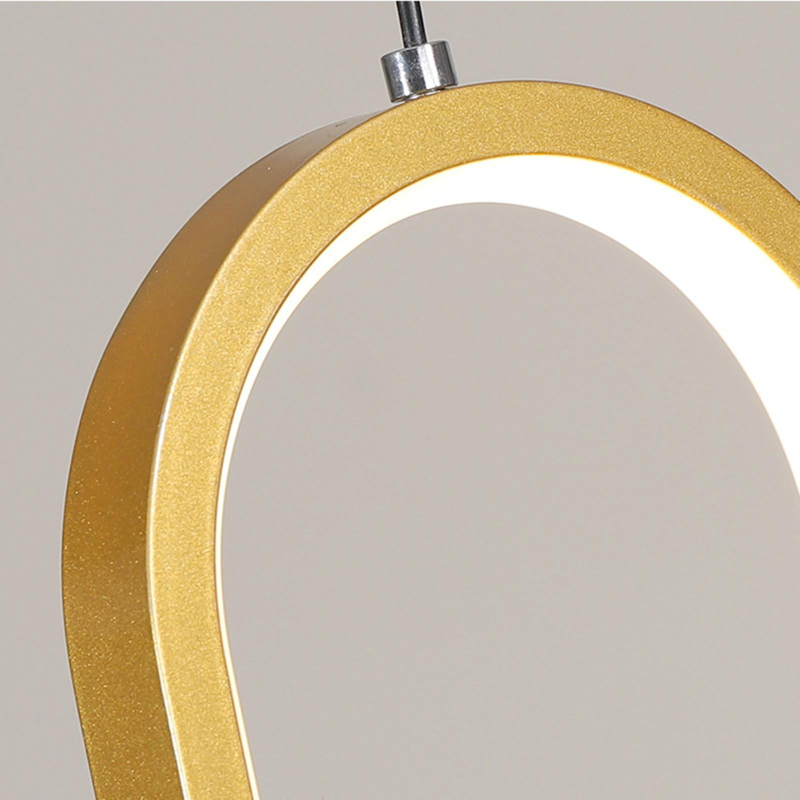 Nordic Style Pendant Light Pendant Light Fixture Kitchen Pendant Lamp Chandelier Golden