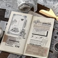 thumbnail image 3 of Craft Tape Vintage Wide - 1 Roll Removable 9.84ft DIY Masking Tape Planner Tape, 3 of 7