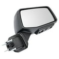 thumbnail image 2 of TRQ Mirror Power Heat Temp Sensor Fold Perimeter Memory Puddle Striped RH for GM MRA09714, 2 of 4