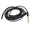 thumbnail image 1 of Cable de Sonido de auriculares en Espiral, Enchufe de Tracción de Reemplazo y reproducir el cable aux de auriculares hifi para hifi para hd569 para hd579 para hd598, 1 of 7