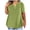 Green, variant on Crop Tops for Women Sales Cotton Linen Tunics Cotton Blend Blouse V-Neck Plain Short Sleeve Tshirts Summer-Beach Solid Holiday Beach Shirts Basic Linen Tee Loose Fit Ladies Tops Ye