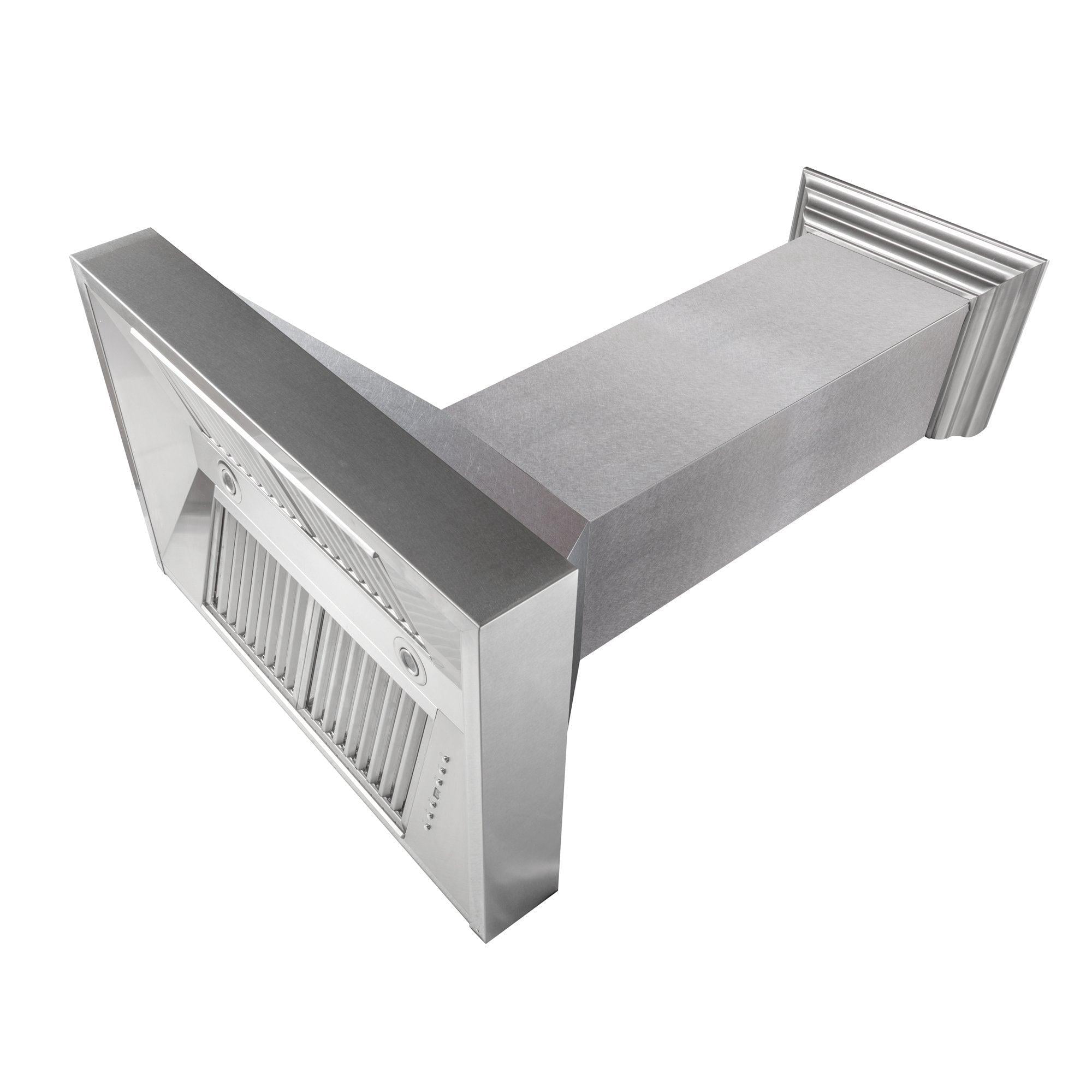 ZLine 8654SN36 Snow Finish Range Hood With Snow Finish Shell