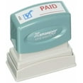 thumbnail image 3 of Shachihata Inc XST2024 Paid Ink Stamp- .5 in. x 1.63 in.- Blue-Red Ink, 3 of 4