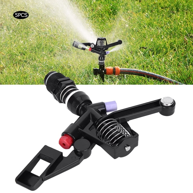 Leylor Nozzle-5Pcs Nozzle Rotating Rocker Spraying Tool 3/4in DN20 Male Thread for Agricultural Irrigation