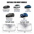 thumbnail image 5 of Foldable Car Windshield Sunshade Umbrella Front Window Heat Insulation Protection Visor Cover Sun Shade for Most Cars SUV Auto, 5 of 5