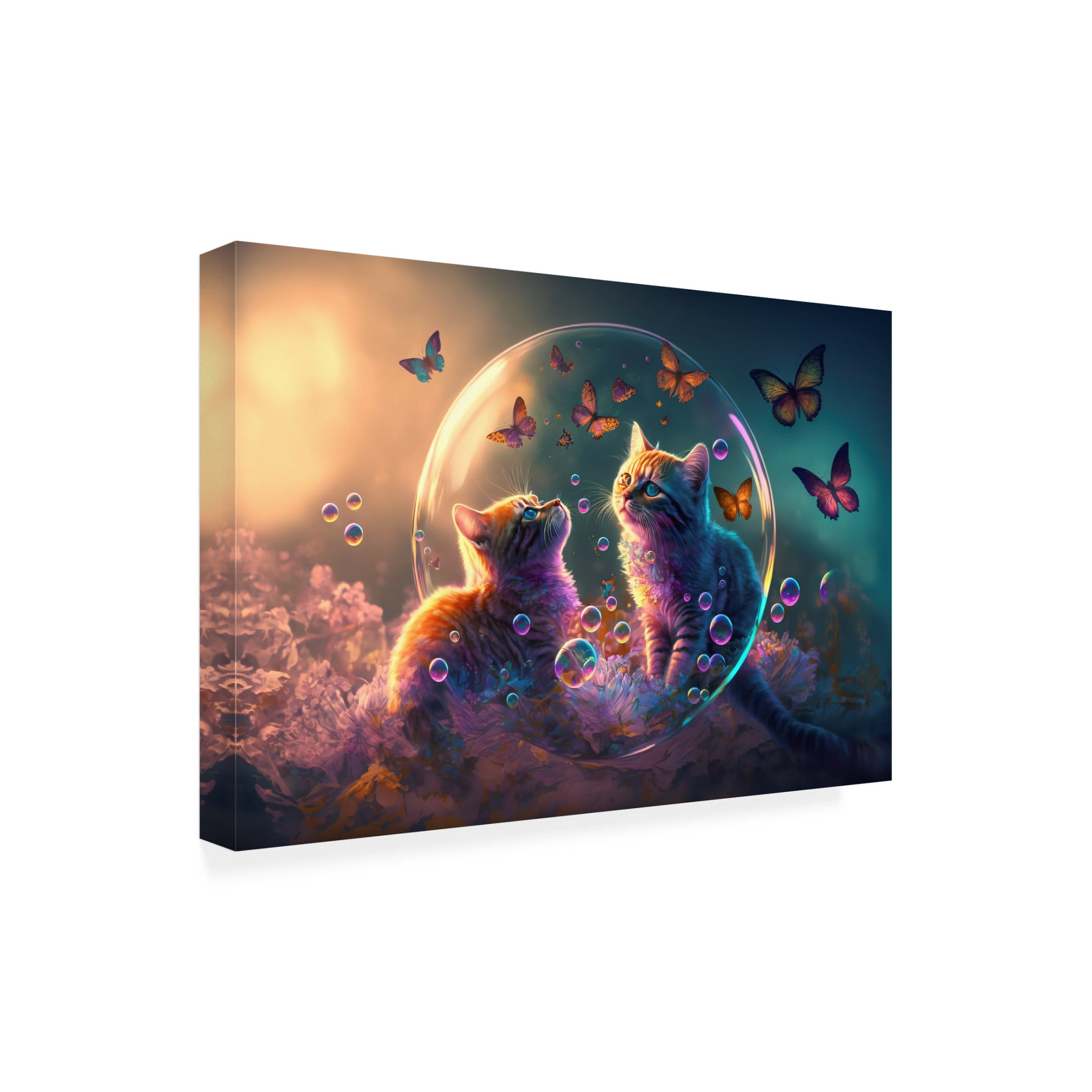 Canvas Wall Art - Ray Heere 'Mystical Morning 11' Wall Art for Living Room, Bedroom, or Office Décor by Trademark Fine Art - 24 x 16 Inches