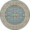 thumbnail image 2 of Rugs.com Rabia Collection Rug – 10' Round Blue Low Rug Perfect For Kitchens, Dining Rooms, 2 of 8