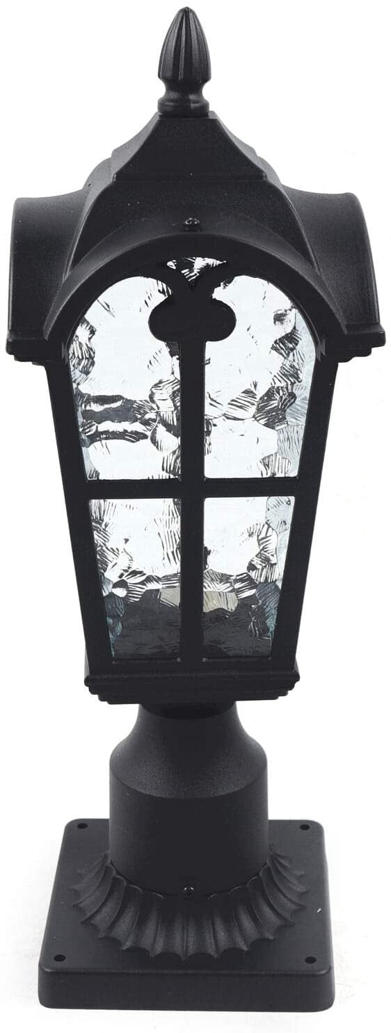 Fetcoi Outdoor Post Lamp Pole Lighting Waterproof Lantern Lighting Fixtures